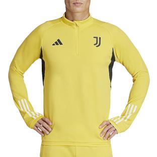 Juventus Sweat 1/4 zip training Jaune Homme Adidas 23/24 vue 0