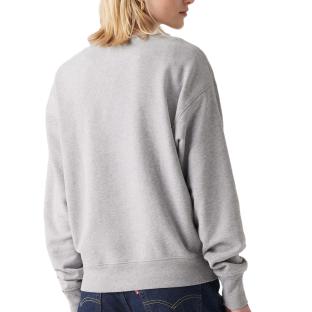 Sweat Gris Femme Levi's Heritage Crew vue 2