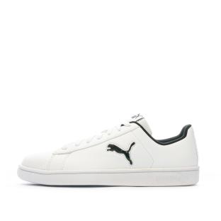 Baskets Blanches/Noires Garçon Puma Cat vue 0