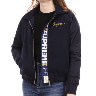 Veste Bomber Marine Femme Supreme Grip Molly pas cher