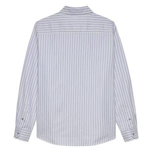 Chemise Bleu Foncé à rayures Femme Tommy Hilfiger Oxford vue 0