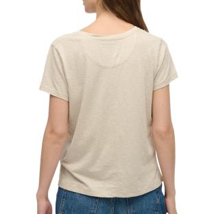 Superdry Studioss Beige Women’s T-shirt Photo of the Espace des Marques %store% store - view of %key%
