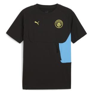 Manchester City T-shirt Noir Homme Puma Pocket pas cher