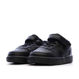 Baskets Noir Garçon Nike Court Borough Low Recraft vue 6