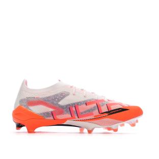 Chaussures de football Blanches/Oranges Homme Puma Ultra 5 Ultimate vue 0