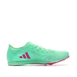 Chaussures d'Athlétisme Vertes Homme Adidas Distancestar vue 2