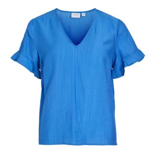 Camiseta azul para mujer Vila Bavina Nipi ver 0