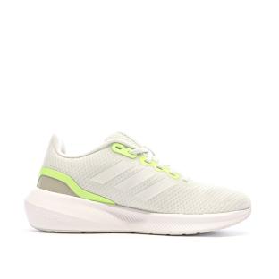 Chaussures de running Blanches/Jaune Femme Adidas Runfalcon 3.0 vue 2