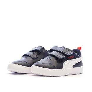 Baskets Marine Garçon Puma Courtflex V2 vue 6