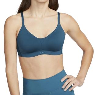 Brassière Bleu Femme Nike Alate Minimaliste pas cher