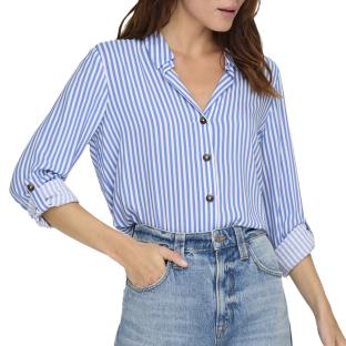Chemise Bleu à Rayures Femme JDY Laurel pas cher