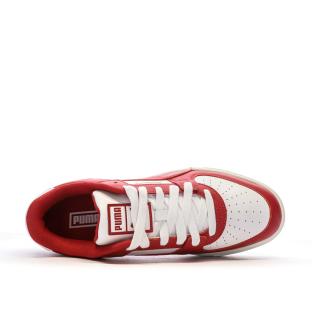 Baskets Blanches/Rouges Homme Puma Pro Classic vue 4