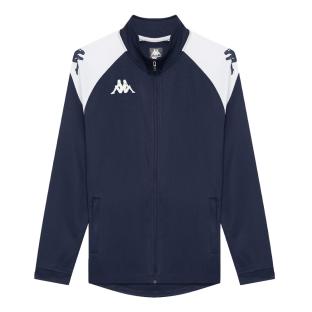Sweat Marine Homme Kappa Lenno vue 0