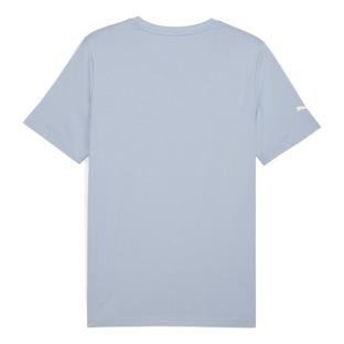 T-Shirt Bleu Homme Puma Bmw Mms Logo vue 0