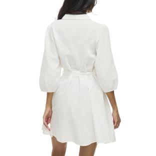 Robe Blanche Femme Vila Lania vue 0