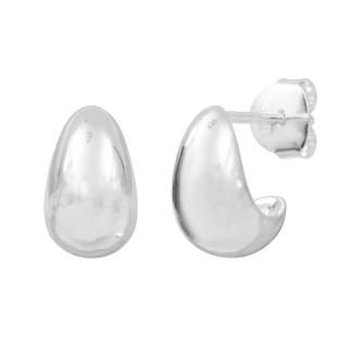 Mini Boucles D'Oreilles Gouttes Argent Clio Blue pas cher
