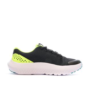 Baskets Marine/Jaune Garçon Under Armour Surge 4 vue 2