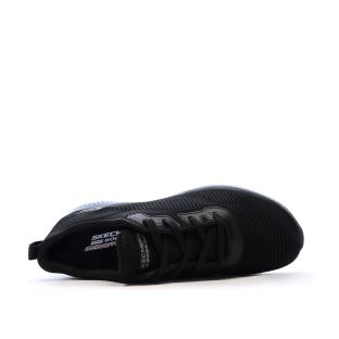 Baskets Noires Femme Skechers Bobs Squad Tough Talk vue 4