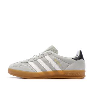 Gazelle Baskets Grise Femme Adidas pas cher