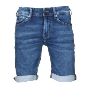 Short Bleu foncé Jean Garçon Teddy Smith Scotty pas cher