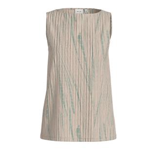 Camiseta beige/verde para mujer de Vila Vithua ver 0