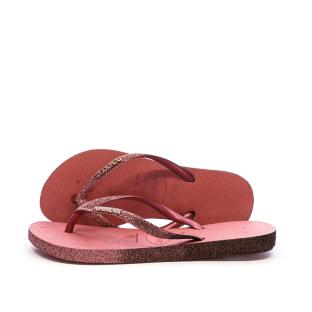 Tongs Rose Femme Havaianas Slim Sparkle vue 0
