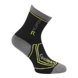 Paires de Chaussettes Noires/Grises/Vertes Garçon Regatta Chaussettes Coolmax vue 0