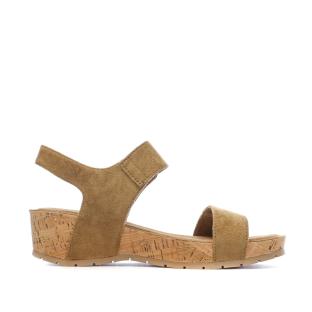 Sandales Marron Femme Chattawak Laspinas vue 0