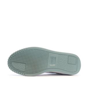 Chaussures Blanc/Bleu Femme Puma Carina Street VTG vue 5