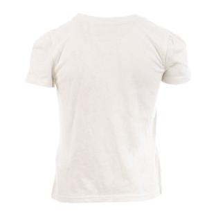T-shirt Blanc Fille Teddy Smith Patchy vue 2