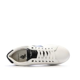 Baskets Blanches/Noires Homme US Polo ASSN High-top vue 0