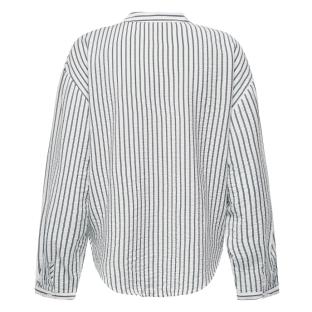 Chemise Blanc/Bleu Femme JDY Barbara Life vue 0