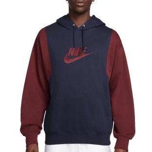 Sweat Bleu Femme Nike Hoodie Clctn vue 0