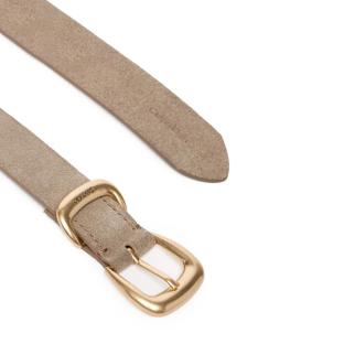 Ceinture Taupe Femme Calvin Klein Jeans 2 Piece Suede vue 0