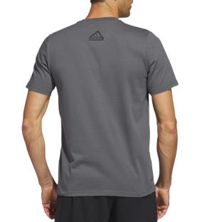 T-shirt Gris Homme Adidas City vue 2