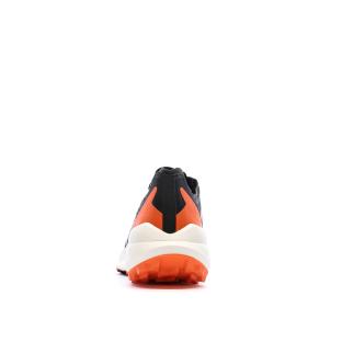 Chaussures de Trail Grises/Oranges Homme Adidas Agravic vue 3
