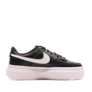 Baskets Noir/Blanc Femme Nike Court Vision Alta vue 0