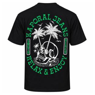 T-Shirt Noir Homme Kaporal Till vue 0