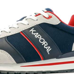 Baskets Marine/Rouge Homme Marine Kaporal Betron vue 7