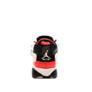 Baskets Blanc/Rouge Garçon Nike Jordan 6 Rings vue 3