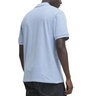 Polo Bleu Homme Jack & Jones Makoto vue 0