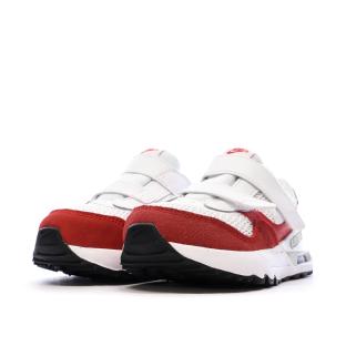 Baskets Blanc/Rouge Garçon Nike Nike Air Max Systm vue 0