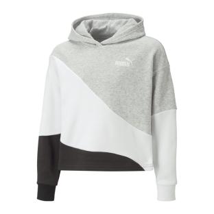 Sweat Gris Enfant Puma Clrblk pas cher