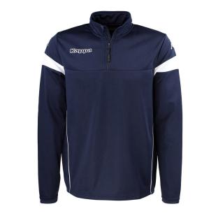Sweat zippé Marine Garçon Kappa Novare pas cher