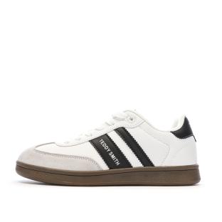 Baskets Blanc/Noir Femme Teddy Smith 120131 pas cher