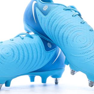 Chaussures de Football Bleues Homme Nike Phantom GX II Acad SG-PRO AC vue 7