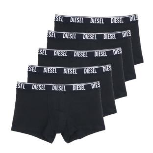 Boxers Gris/Noir Homme Diesel Shawnfivepack pas cher