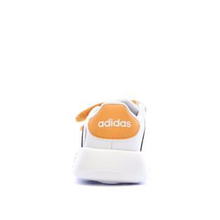 Baskets Blanches Enfant Adidas Coco Grand Court vue 0