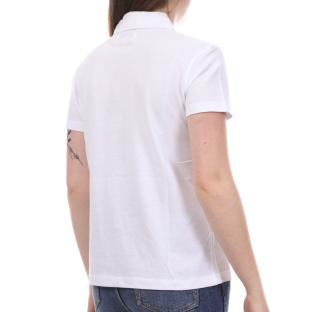 Polo Blanc Femme Lee cooper Omara vue 2