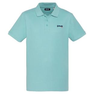 Polo Bleu Homme Schott PS0022 pas cher